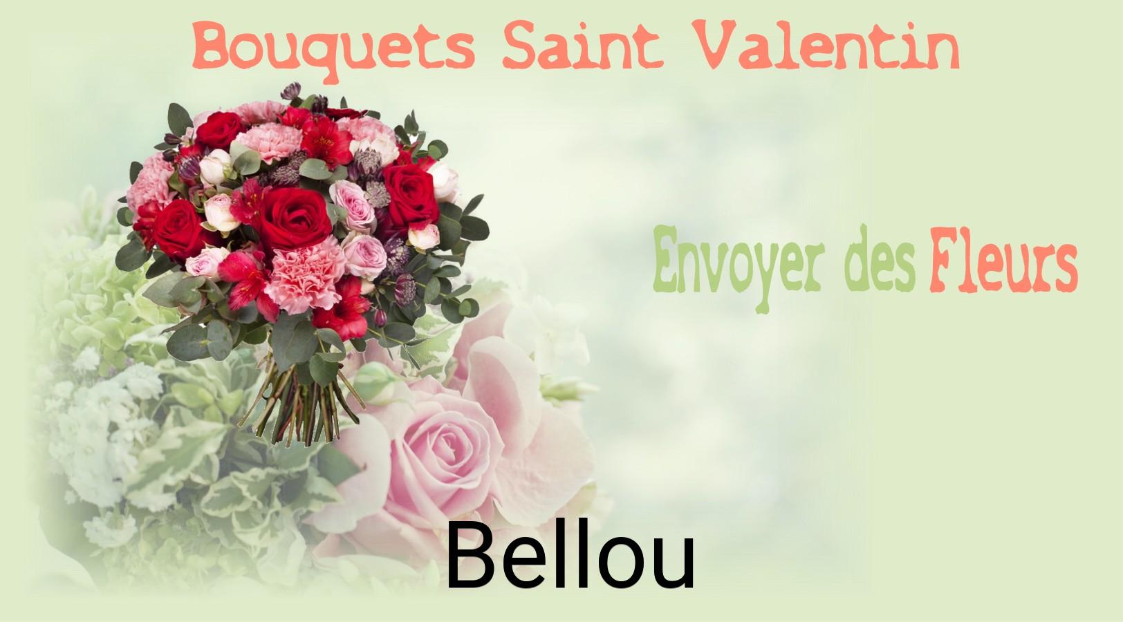 Roses de Saint-Valentin livrées à Bellou